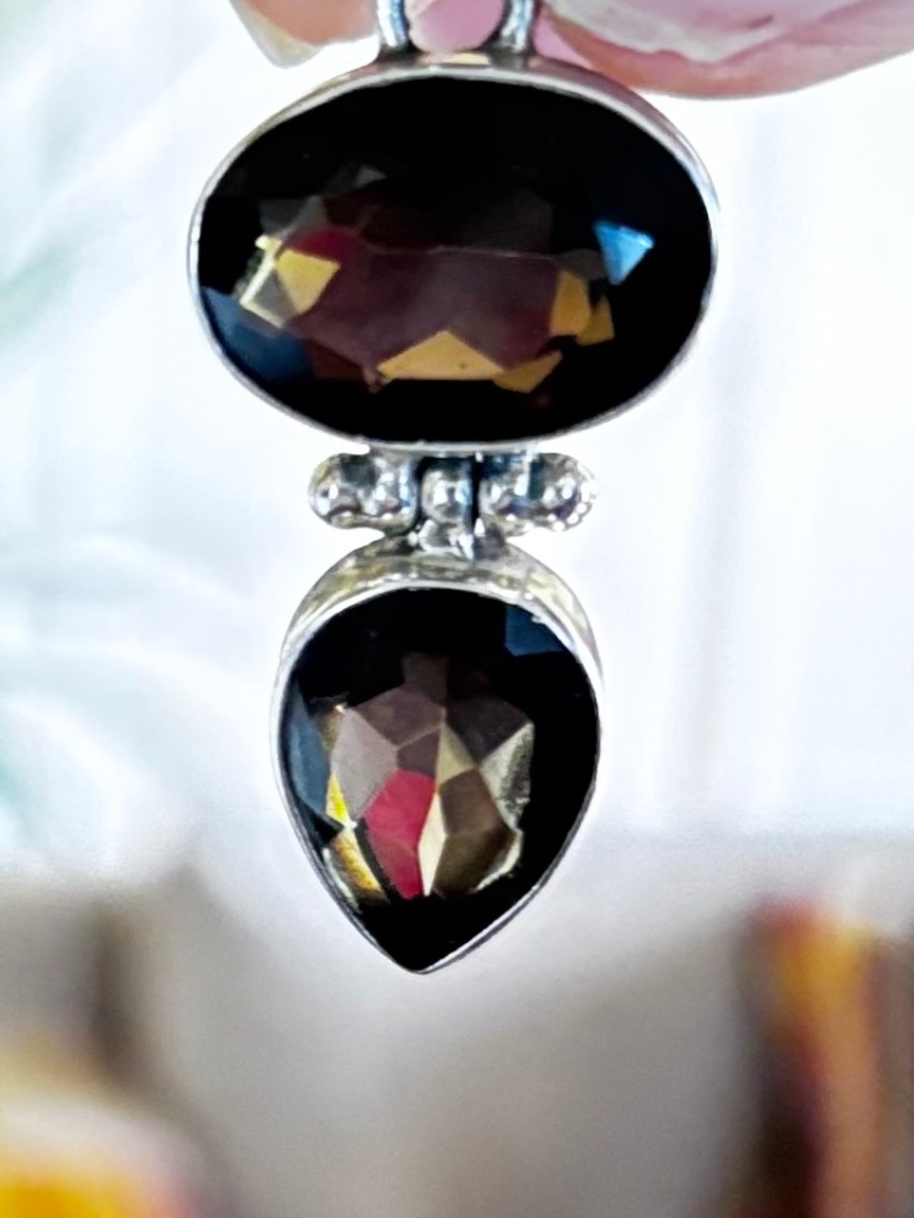 Smoky quartz pendant